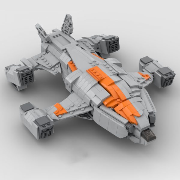 MOC 68713 Chieftain Elite Dangerous Space by TheRealBeef1213 MOC FACTORY 2 - MOULD KING