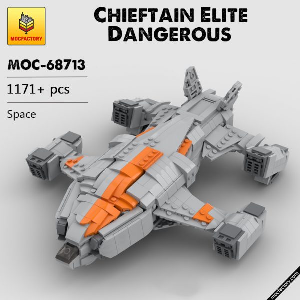 MOC 68713 Chieftain Elite Dangerous Space by TheRealBeef1213 MOC FACTORY - MOULD KING