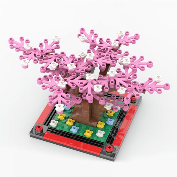 MOC 69242 Sakura Tree Creator by xmsbricks MOC FACTORY 2 - MOULD KING