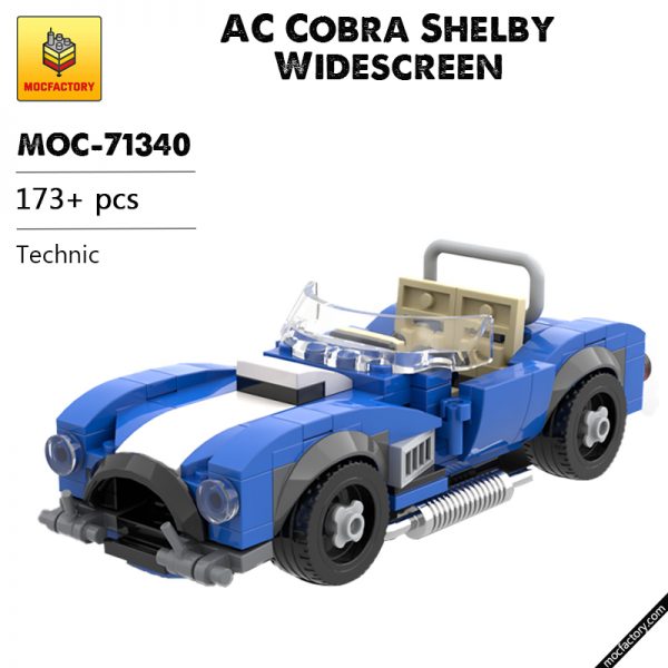 MOC 71340 AC Cobra Shelby Widescreen Technic by billyballokarlo MOC FACTORY - MOULD KING