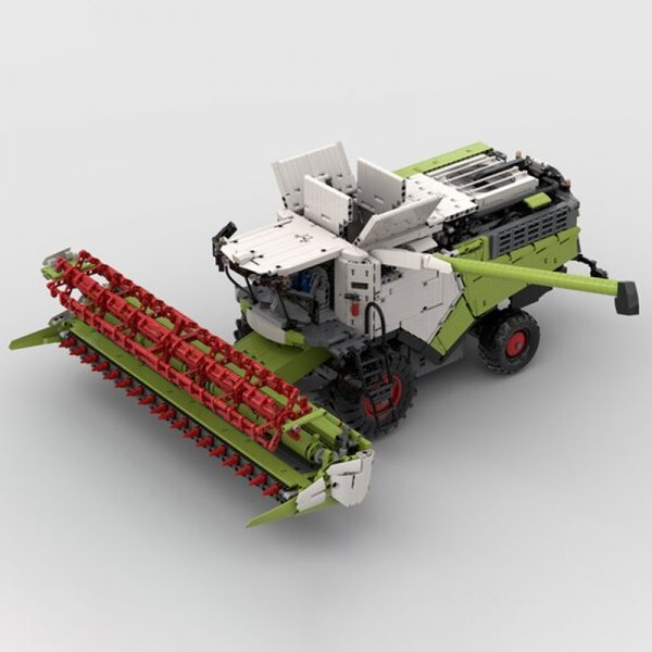 MOC 71485 Claas Lexion 8900 Combine Harvester Technic by Kneisibricks MOC FACTORY 3 - MOULD KING