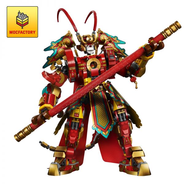 MOC 82220 Monkey King Warrior Mech Compatible with LEGO 80012 - MOULD KING