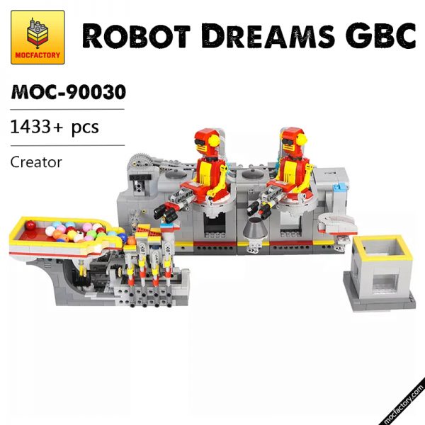 MOC 90030 Robot Dreams GBC Creator MOCFACTORY - MOULD KING