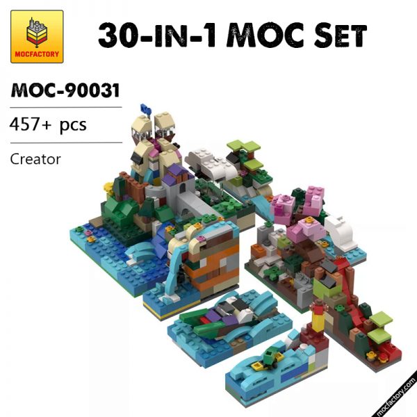 MOC 90031 30 in 1 MOC Set Creator MOCFACTORY - MOULD KING