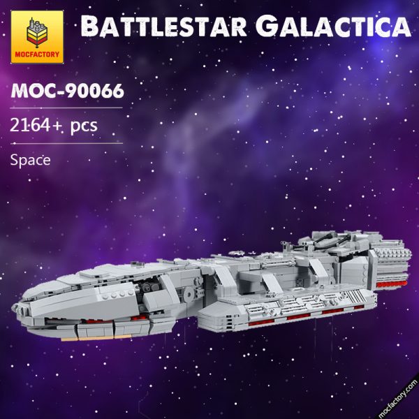 MOC 90066 Space Battlestar Galactica MOC FACTORY 1 - MOULD KING