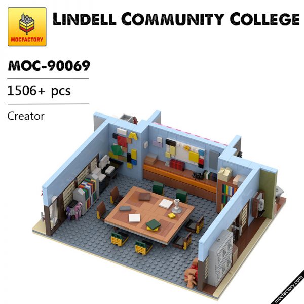 MOC 90069 Lindell Community College Creator MOC FACTORY - MOULD KING