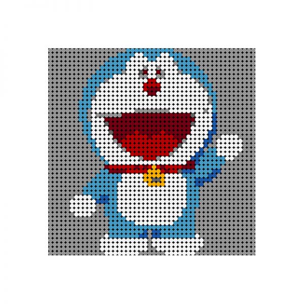 MOC 90072 Doraemon Pixel Art Movie MOC FACTORY 2 - MOULD KING