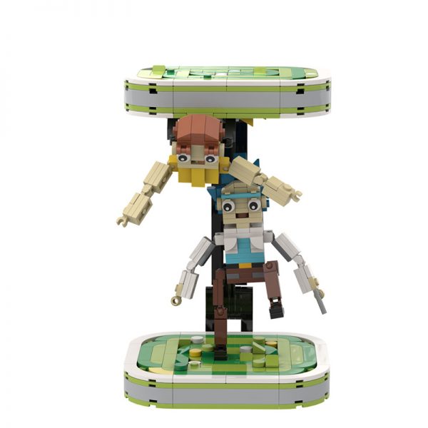 MOC 90091 Rick and Morty travel through time and space Movie MOC FACTORY 2 - MOULD KING