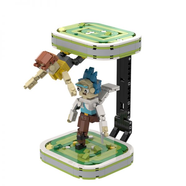MOC 90091 Rick and Morty travel through time and space Movie MOC FACTORY 3 - MOULD KING
