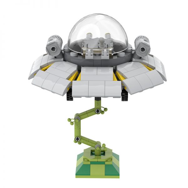 MOC 90092 Rick and Morty Spaceship Movie MOC FACTORY 2 - MOULD KING