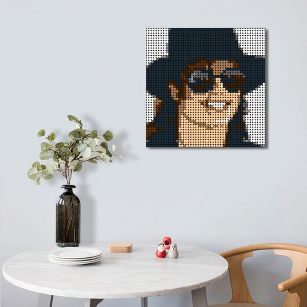 MOC 90111 Michael Jackson Pixel Art Creator MOC FACTORY 2 - MOULD KING