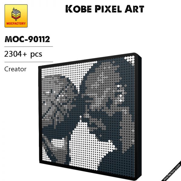 MOC 90112 Kobe Pixel art Creator MOC FACTORY - MOULD KING