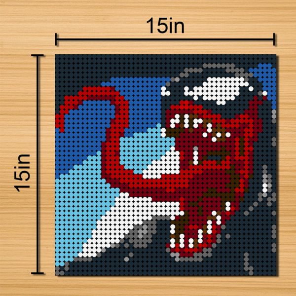 MOC 90115 Venom Pixel Art Movie MOC FACTORY 3 - MOULD KING