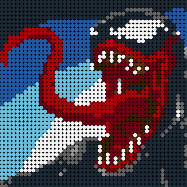 MOC 90115 Venom Pixel Art Movie MOC FACTORY 4 - MOULD KING