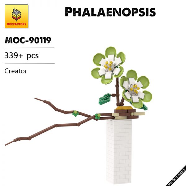 MOC 90119 Phalaenopsis Creator MOC FACTORY - MOULD KING