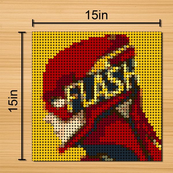 MOC 90123 The Flash Pixel Art Movie MOC FACTORY 3 - MOULD KING
