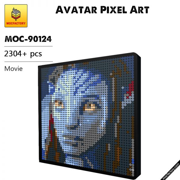 MOC 90124 Avatar 1 Pixel Art Movie MOC FACTORY - MOULD KING