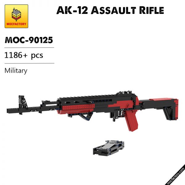 MOC 90125 AK 12 Assault Rifle Military MOC FACTORY - MOULD KING