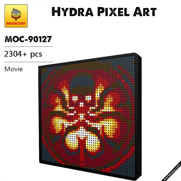 MOC 90127 Hydra Pixel Art Creator MOC FACTORY - MOULD KING