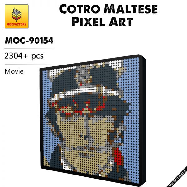 MOC 90154 Cotro Maltese Pixel Art Movie MOC FACTORY - MOULD KING