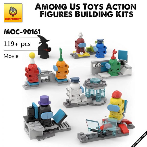 MOC 90161 Among Us Toys Action Figures Building Kits Movie MOC FACTORY - MOULD KING