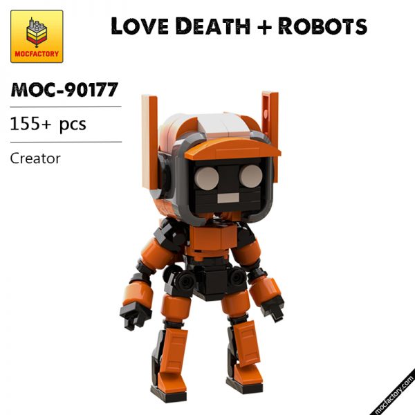 MOC 90177 Love Death Robots Creator MOC FACTORY - MOULD KING