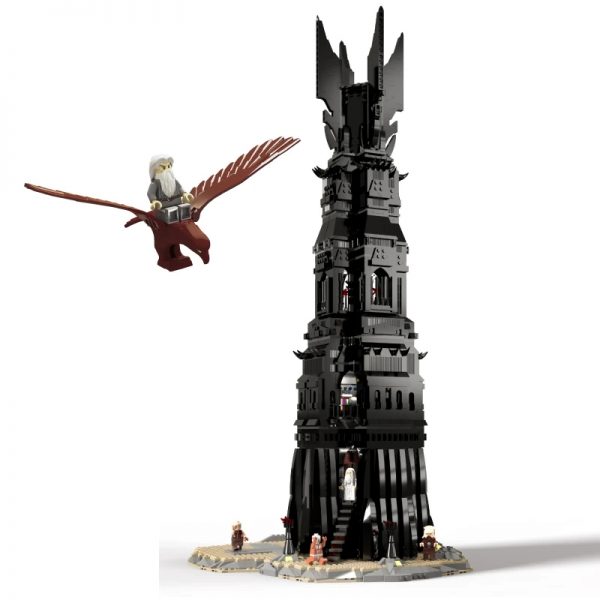 MOC FACTORY 112501 The Lord of the Rings Oshankhtar Tower of Orthanc MOC 33442 v7 - MOULD KING