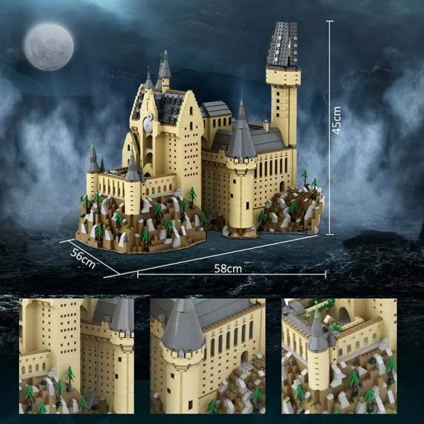 MOC FACTORY S7317 Hogwarts Castle Epic Extension MOC 30884 Part 3 v2 - MOULD KING