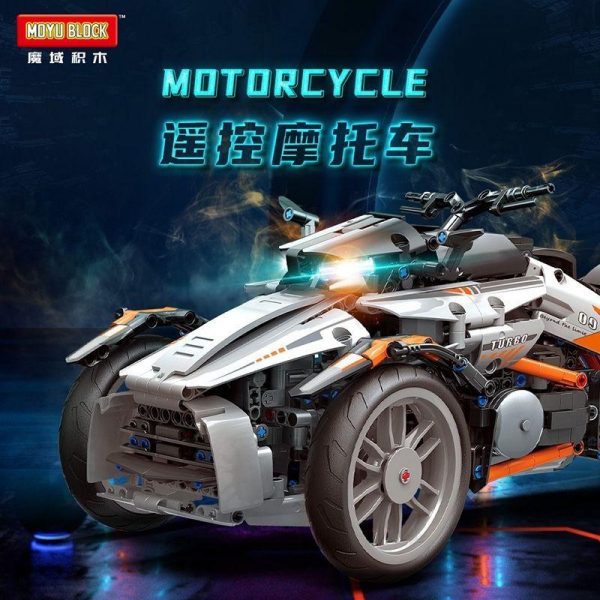 MOYU 88013 Motorcycle with 1228 pieces 1 - MOULD KING