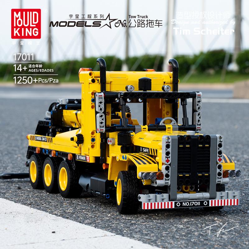 11.000 pcs Insanity - Mould King 19008 - Tow Truck - Review 