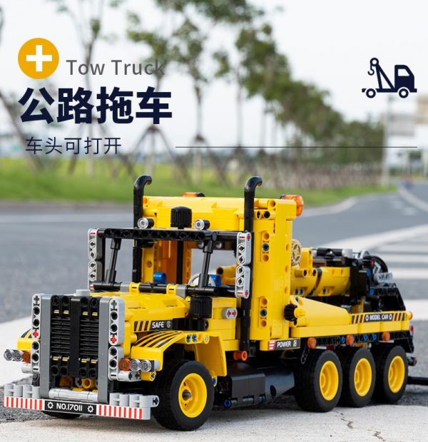 Mould King 17011 Tow Truck with 1250 pieces 6 - MOULD KING