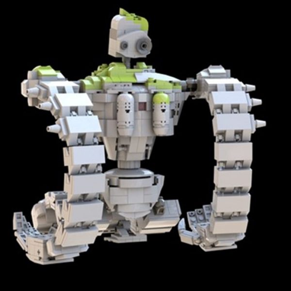 New MOC Robot The Laputan Robot Fit MOC 20801 Sky City Laputa Robot Model Building Blocks 2 - MOULD KING