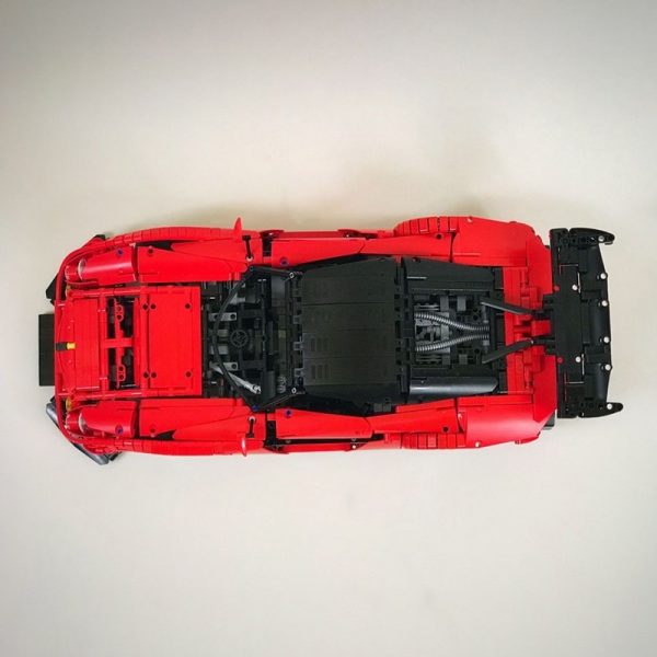 New MOC SERIES MAZDA RX 7 Super Racing Car LeGINGlys Technic Model Kits Building Blocks Bricks 3 - MOULD KING