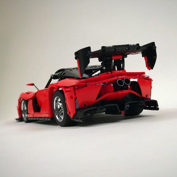 New MOC SERIES MAZDA RX 7 Super Racing Car LeGINGlys Technic Model Kits Building Blocks Bricks - MOULD KING