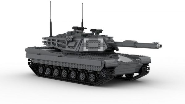 New technology building block moc29526 military ultimate Abrams with bridge layer AVLB remote control tank assembly 1 - MOULD KING