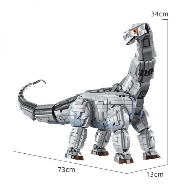 PANLOS 611006 Brontosaurus with 1715 pieces 2 - MOULD KING