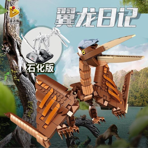 PANLOS 612006 Pterodactyl with 743 pieces 1 - MOULD KING