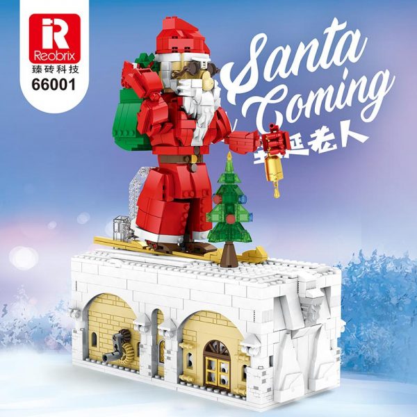 Reobrix 66001 Santa Coming with 1038 pieces 1 - MOULD KING