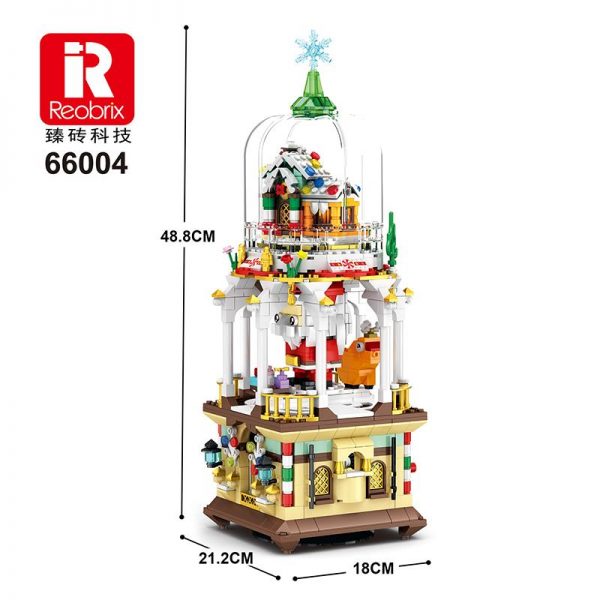 Reobrix 66004 Christmas Dream with 843 pieces 2 - MOULD KING