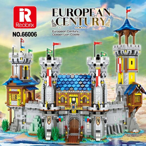 Reobrix 66006 Golden Lion Castle with 2722 pieces 1 - MOULD KING