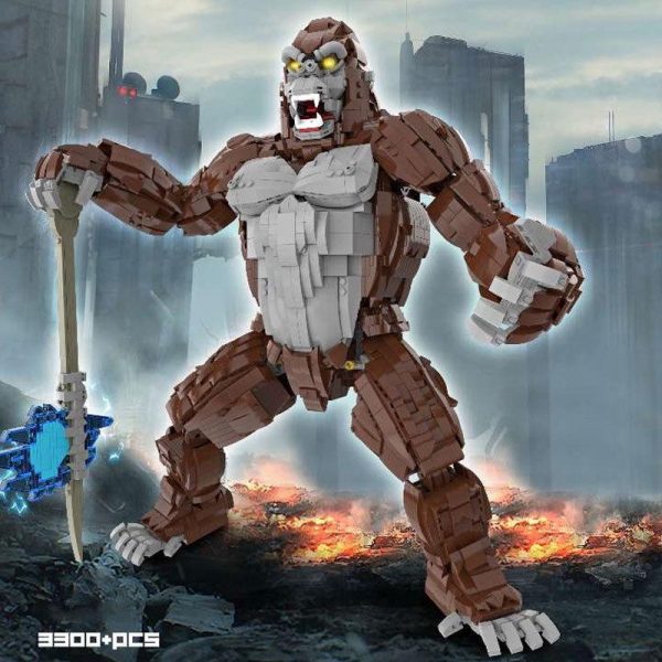 SixSix Bricks 992 King Kong with 3000 pieces 1 - MOULD KING