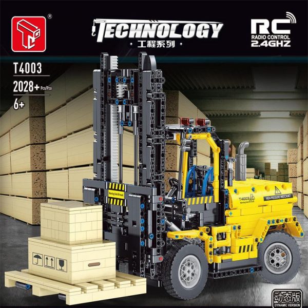 TGL T4003 RC Forklift with 2028 pieces 1 - MOULD KING