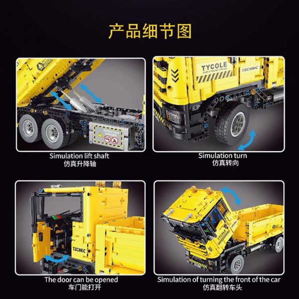 TGL T4006 RC Transport Truck with 2531 pieces 3 - MOULD KING