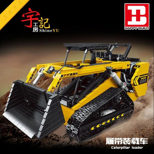 XINYU YC 22007 RC BULLDOZER with 1800 pieces 1 - MOULD KING