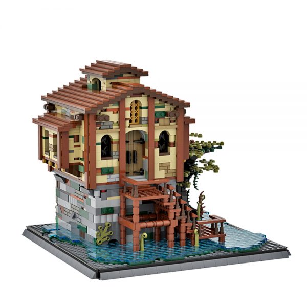 moc 29779 swamp hideout creator by zmarkella moc factory 215824 - MOULD KING