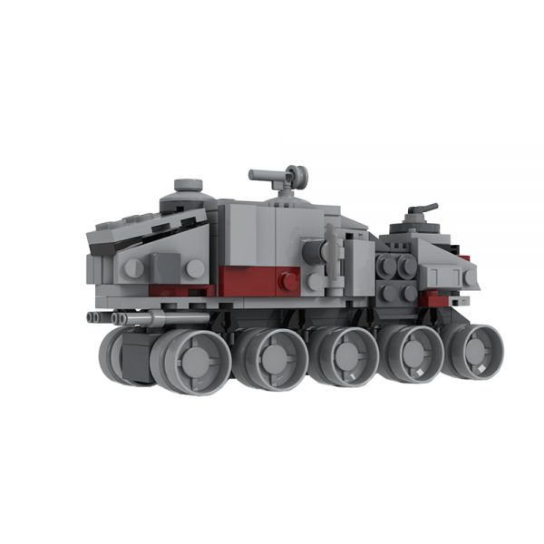 moc 36873 a6 juggernaut clone turbo tank micro fleet series star wars by 2bricksofficial moc factory 223605 1 - MOULD KING