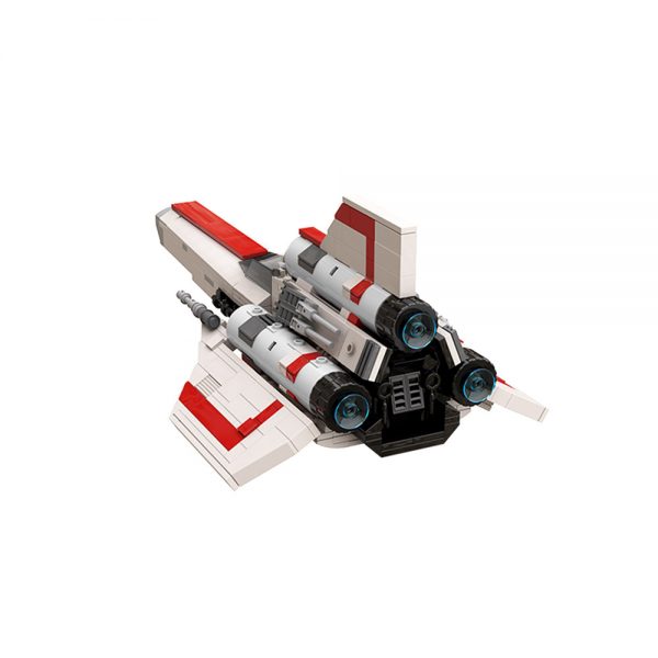 moc 45112 colonial viper mk1 version 2 0 space by apenello moc factory 204526 3 - MOULD KING