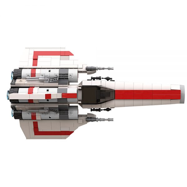 moc 45112 colonial viper mk1 version 2 0 space by apenello moc factory 204529 3 - MOULD KING