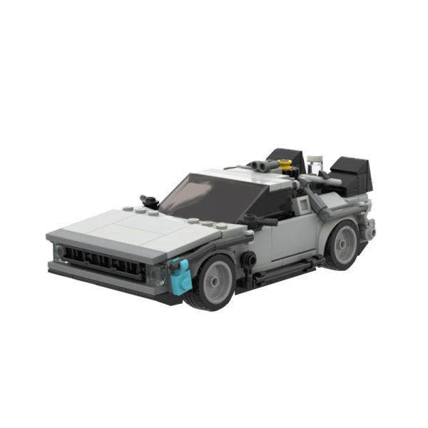 moc 58776 delorean time machine movie by legotuner33 moc factory 103934 - MOULD KING