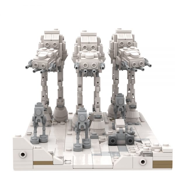 moc 65500 battle of hoth attack star wars by jellco moc factory 234423 1 - MOULD KING